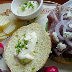 Roast Beef and Blue Cheese Sandwich