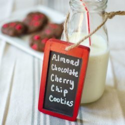 Cherry Chip Almond Cookies