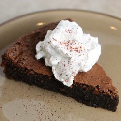 Chocolate-Ancho Chile Flourless Cake