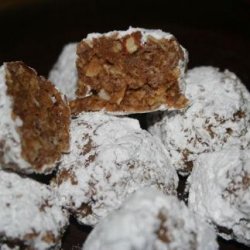 Chocolate Kahlua Snowballs
