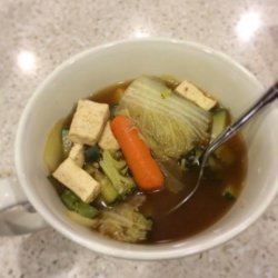 Thai Vegetable Tofu Soup