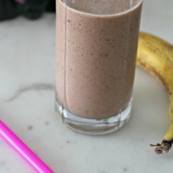 Chocolate Banana Protein Smoothie