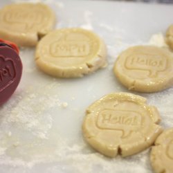 Stamped Shortbread Cookies