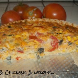 Mexican Quiche for One