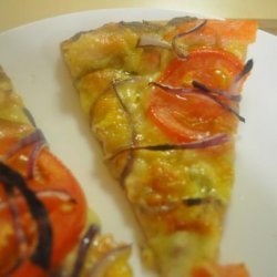 Salmon and Brie Pizza