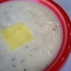 Cauliflower and Cheddar Soup
