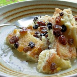 Microwave Bread and Butter Pudding