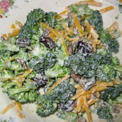 Broccoli and Cheddar Salad