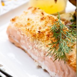 Salmon With a Parmesan Crust