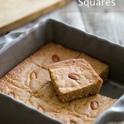 Chewy Almond Squares