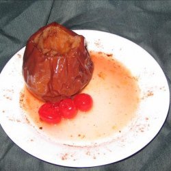 Cherry Cola Baked Apples