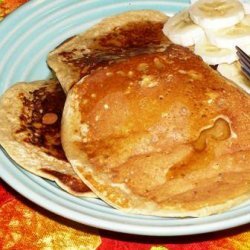 Whole Wheat Honey Pancakes