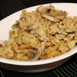 Mushroom and Rice Bake