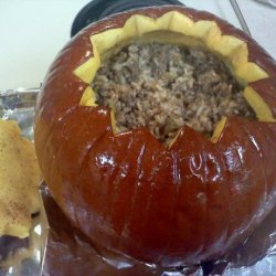 A Meal in a Pumpkin