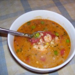 Mommie's Corn and Shrimp Soup