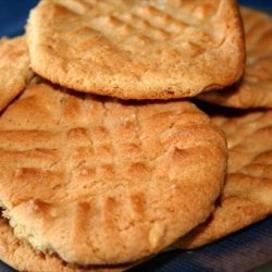 Crisscross Peanut Butter Cookies