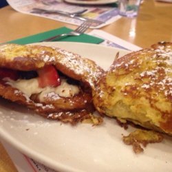Stuffed Croissant French Toast