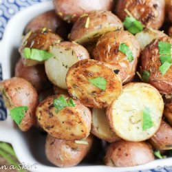 Roasted Potatoes With Garlic