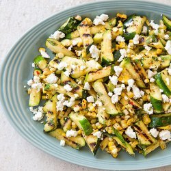 Corn and Zucchini Salad