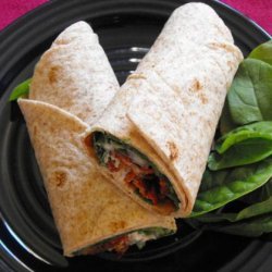 Easy Spinach Wraps
