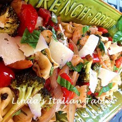 Italian Tortellini-Vegetable Salad