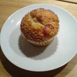 Coconut Cherry Muffins