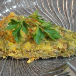 Baked Omelet With Meat (Irgee)