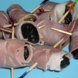 Prune and Proscuitto Rolls