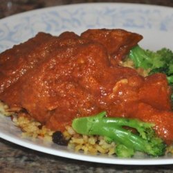 Chicken in Tomato and Coconut Sauce