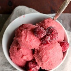 Raspberry-Watermelon Sorbet