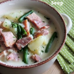 Potato and Country Ham Soup