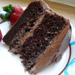 Sour Cream Chocolate Layer Cake