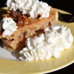 Caramel Apple Cheesecake Pie