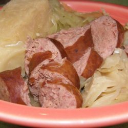 Polish Sausage and Cabbage Dinner