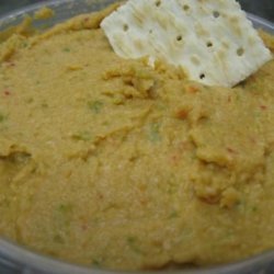 Spicy Red Pepper and Jalapeno Hummus