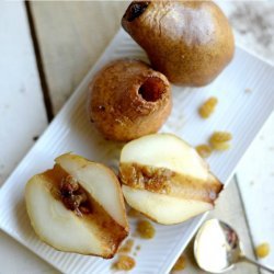 Baked Pears With Raisins