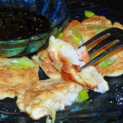 Shrimp and Green Onion Mini-Pancakes