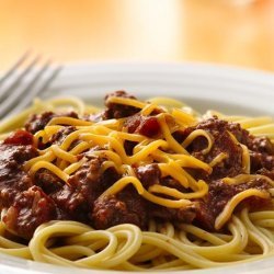 Chili and Spaghetti
