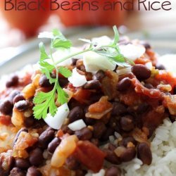 Spicy Black Beans and Rice