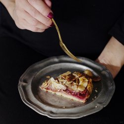 Raspberry and Almond Tart