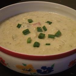 Broccoli, Leek, and Potato Soup