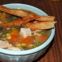 South of The Border Chicken Soup