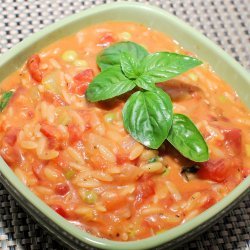 Tomato Orzo Soup