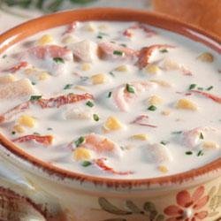 Shrimp and Corn Chowder with Sun-Dried Tomatoes