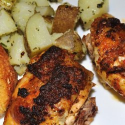 Honey-Glazed Chicken and Potatoes