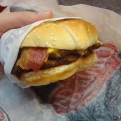 Carl's Jr Western Bacon Cheeseburger