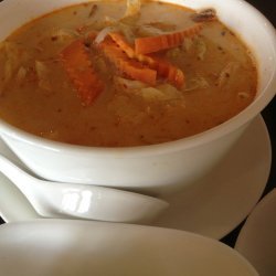 Creamy Cabbage and Carrot Soup