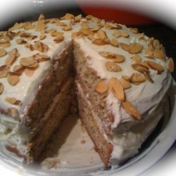 Double Banana Cake With Cream Cheese Frosting