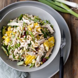 Chicken, Corn, and Couscous Salad