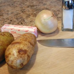 Onion Baked Potato